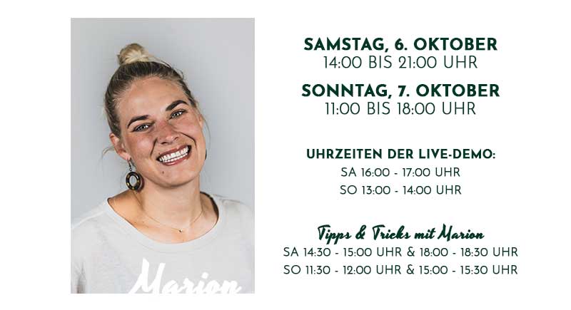 Vosteen • Floristenbedarf • termine creativ hausmesse oktober