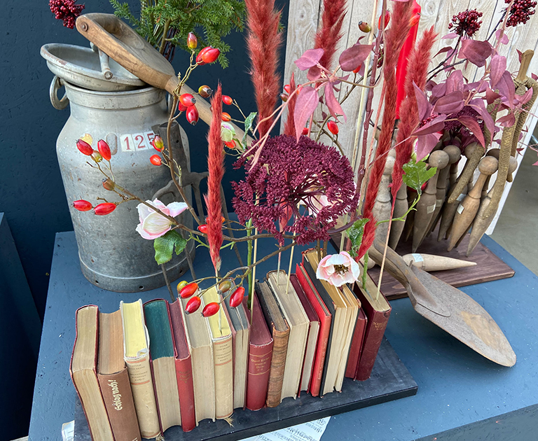 Vosteen • Floristenbedarf • This was the Creativ in-house exhibition in September 2021! 123 Werkstück von der Creativ-Hausmesse September 2021