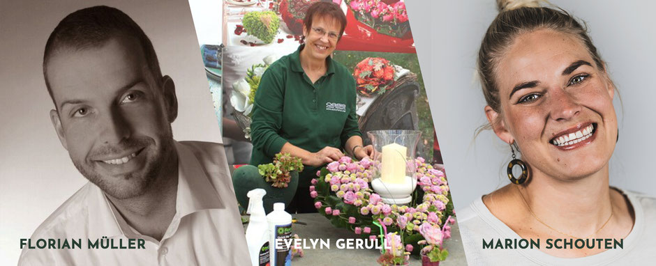 Vosteen • Floristenbedarf • How the Creativ in-house exhibitions were in September & October 1 Gäste der Creativ Hausmessen September & Oktober