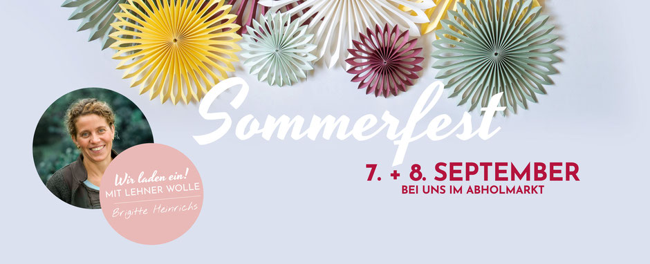 Vosteen • Floristenbedarf • sommerfest im abholmarkt creativ hausmesse september