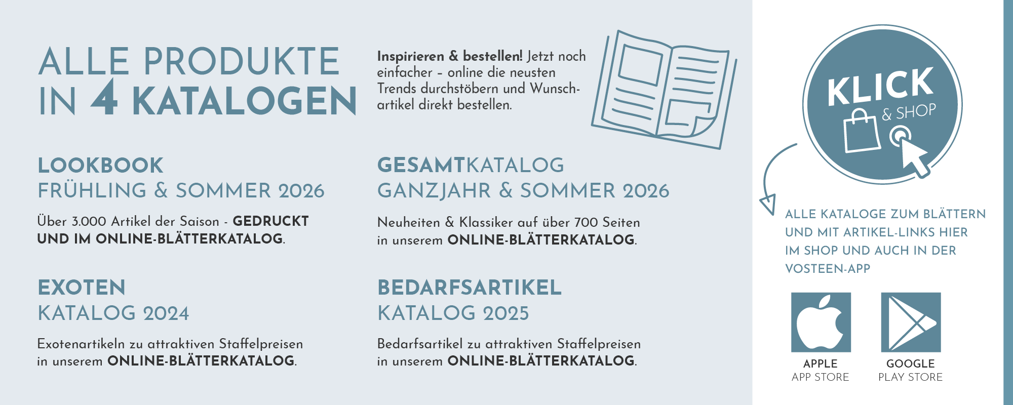 Vosteen &bull; Floristenbedarf &bull;